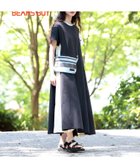 【ビームス ウイメン/BEAMS】の【7/3新規値下げ】【別注】Champion / ショートスリーブ Aライン ドレス 25SS スポーツミックス ワンピース 旅行 リラックスワンピース イージーケア O.BLACK|ID: prp329100004548122 ipo3291000000032729888