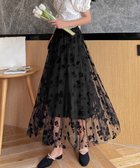 【ミニミニストア/miniministore】のチュールスカート花柄フロッキープリント 人気、トレンドファッション・服の通販 founy(ファニー) ファッション Fashion レディースファッション Ladies' Fashion Online スカート Skirt クラシカル Classical チュール Tulle フェミニン Feminine フレア Flare メッシュ Mesh ロング Long 夏 Summer 春 Spring S/S・春夏 Ss・Spring/Summer ビジネス 仕事 通勤 Business thumbnail ブラック|ID: prp329100004548148 ipo3291000000032640812