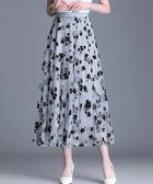 【ミニミニストア/miniministore】のチュールスカート花柄フロッキープリント 人気、トレンドファッション・服の通販 founy(ファニー) ファッション Fashion レディースファッション Ladies' Fashion Online スカート Skirt クラシカル Classical チュール Tulle フェミニン Feminine フレア Flare メッシュ Mesh ロング Long 夏 Summer 春 Spring S/S・春夏 Ss・Spring/Summer ビジネス 仕事 通勤 Business thumbnail ブルー|ID: prp329100004548148 ipo3291000000032640815