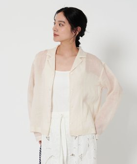 【ビューティ&ユース ユナイテッドアローズ/BEAUTY&YOUTH / UNITED ARROWS】の麻 オープンカラー シャツ 人気、トレンドファッション・服の通販 founy(ファニー) ファッション Fashion レディースファッション Fashion for Women トップス・カットソー Cut & Sew Tops シャツ・ブラウス・オフィスカジュアル Elegant Blouses & Button-Ups インナー Innerwear エアリー Airy Texture カフス Cuff Design カーディガン Cardigan, Knitwear サマー Summer, Summer Style ストレート Straight, Straight Cut スラックス Slacks, Dress Pants スリーブ Sleeve, Long Sleeve / Short Sleeve デニム Denim, Jeans Material 夏 Summer |ID:prp329100004548207