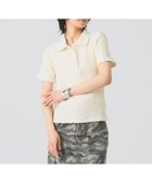 【ビームス ウイメン/BEAMS】の【待望の再入荷/ポロシャツ/襟付き/半袖】フクレジャカード ポロ 25AW 人気、トレンドファッション・服の通販 founy(ファニー) ファッション Fashion レディースファッション Fashion for Women トップス・カットソー Cut & Sew Tops シャツ・ブラウス・オフィスカジュアル Elegant Blouses & Button-Ups ポロシャツ・きれいめカジュアル Smart-Casual Polo Tops クラシカル Classical, Vintage-Inspired シンプル Simple, Minimal ジャカード／ジャガード Jacquard, Woven Pattern スマート Smart, Elegant スラックス Slacks, Dress Pants デコルテ Décolleté, Neckline デニム Denim, Jeans Material トレンド Trend, Trending Now フレア Flare, Flared ポロシャツ Polo Shirt, Collared Tee 半袖 Short Sleeve, Half Sleeve リラックス Relax, Relaxed Fit ワイド Wide, Wide Fit 再入荷 Restock / Back in Stock エレガント 上品 Elegant 2025年 2025 2025-2026秋冬・A/W Autumn/Winter 2025–26 AW25–26 thumbnail OFF_WHITE|ID: prp329100004548251 ipo3291000000033336907