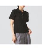 【ビームス ウイメン/BEAMS】の【待望の再入荷/ポロシャツ/襟付き/半袖】フクレジャカード ポロ 25AW 人気、トレンドファッション・服の通販 founy(ファニー) ファッション Fashion レディースファッション Fashion for Women トップス・カットソー Cut & Sew Tops シャツ・ブラウス・オフィスカジュアル Elegant Blouses & Button-Ups ポロシャツ・きれいめカジュアル Smart-Casual Polo Tops クラシカル Classical, Vintage-Inspired シンプル Simple, Minimal ジャカード／ジャガード Jacquard, Woven Pattern スマート Smart, Elegant スラックス Slacks, Dress Pants デコルテ Décolleté, Neckline デニム Denim, Jeans Material トレンド Trend, Trending Now フレア Flare, Flared ポロシャツ Polo Shirt, Collared Tee 半袖 Short Sleeve, Half Sleeve リラックス Relax, Relaxed Fit ワイド Wide, Wide Fit 再入荷 Restock / Back in Stock エレガント 上品 Elegant 2025年 2025 2025-2026秋冬・A/W Autumn/Winter 2025–26 AW25–26 thumbnail BLACK|ID: prp329100004548251 ipo3291000000033336908