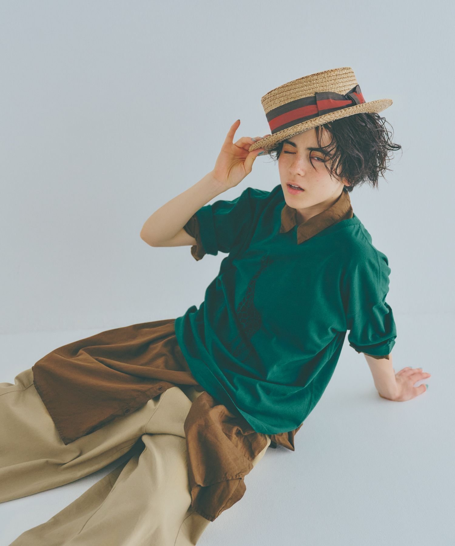 【スタディオ クリップ/studio CLIP】の【UVカット・汗染み防止】アソートアニマルプリントTシャツ 人気、トレンドファッション・服の通販 founy(ファニー) 　ファッション　Fashion　レディースファッション　Ladies' Fashion Online　トップス・カットソー　Tops/Tshirt　シャツ/ブラウス　Shirts/Blouses　ロング / Tシャツ　T-Shirts　おすすめ　Recommend　アウトドア　Outdoor　カットソー　Cut And Sew　コンパクト　Compact　デニム　Denim　プリント　Print　半袖　Short Sleeve　 other-1|ID: prp329100004548260 ipo3291000000032579791