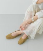 【ロデスコ/RODE SKO / URBAN RESEARCH】の『MADE IN JAPAN』スクエアメッシュフラットシューズ BEIGE|ID: prp329100004548309 ipo3291000000032725461