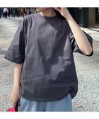 【チャオパニックティピー/CIAOPANIC TYPY】の【ユニセックス】汗染み防止抗菌防臭 半袖TEE チャコールグレー|ID: prp329100004548333 ipo3291000000032593795