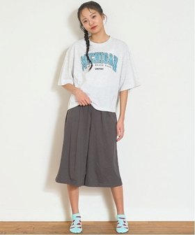 【その他のブランド/Other】の半袖7分丈パンツ上下 人気、トレンドファッション・服の通販 founy(ファニー) ファッション Fashion キッズファッション KIDS ボトムス Bottoms/Kids おすすめ Recommend お家時間・ステイホーム Home Time/Stay Home プリント Print 半袖 Short Sleeve |ID:prp329100004548378