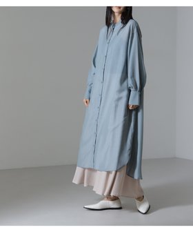 【ナノ ユニバース/nano universe】のシアーマキシシャツワンピース 人気、トレンドファッション・服の通販 founy(ファニー) ファッション Fashion レディースファッション Ladies' Fashion Online ワンピース Dress シャツワンピース Shirt Dresses エアリー Airy カーディガン Cardigan シアー Sheer シンプル Simple デニム Denim 羽織 Haori マキシ Maxi ヨーク Yoke リラックス Relax おすすめ Recommend 2024年 2024 2024-2025秋冬・A/W Aw/Autumn/Winter/Fw/Fall/2024-2025 |ID:prp329100004548395