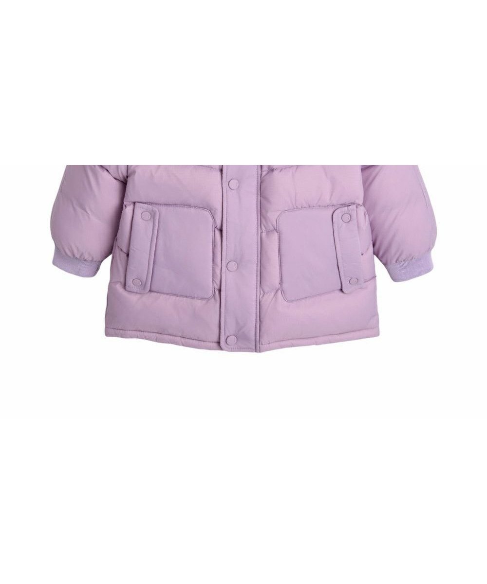 【モイモルン/moimoln / KIDS】の【ReRe】エンチョコート インテリア・キッズ・メンズ・レディースファッション・服の通販 founy(ファニー) 　ファッション　Fashion　キッズファッション　KIDS　アウター　Coat Outerwear /Kids　ベーシック　Basic　冬　Winter　パープル|ID: prp329100004548397 ipo3291000000032143363
