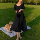 【ミニミニストア/miniministore】の夏ワンピース レディース半袖 選べる2丈 人気、トレンドファッション・服の通販 founy(ファニー) ファッション Fashion レディースファッション WOMEN ワンピース Dress エレガント 上品 Elegant ギャザー Gather サマー Summer ショート Short スリーブ Sleeve フィット Fit ロング Long 半袖 Short Sleeve 夏 Summer thumbnail ロング*ブラック|ID: prp329100004548399 ipo3291000000032143379