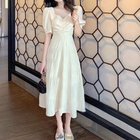 【ミニミニストア/miniministore】の夏ワンピース レディース半袖 選べる2丈 人気、トレンドファッション・服の通販 founy(ファニー) ファッション Fashion レディースファッション WOMEN ワンピース Dress エレガント 上品 Elegant ギャザー Gather サマー Summer ショート Short スリーブ Sleeve フィット Fit ロング Long 半袖 Short Sleeve 夏 Summer thumbnail ロング*アイボリー|ID: prp329100004548399 ipo3291000000032143381