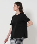 【ユナイテッドアローズ/UNITED ARROWS】のポンチ ショートスリーブ カットソー 人気、トレンドファッション・服の通販 founy(ファニー) ファッション Fashion レディースファッション Fashion for Women トップス・カットソー Cut & Sew Tops カットソー・ベーシックTシャツ Cut-and-Sewn Tops / Stretch Tees & Basics インナー Innerwear カットソー Cut and Sewn Top ショート Short, Short Length スリーブ Sleeve, Long Sleeve / Short Sleeve 人気 Popular, Best Seller 半袖 Short Sleeve, Half Sleeve ワイド Wide, Wide Fit エレガント 上品 Elegant thumbnail BLACK|ID: prp329100004548413 ipo3291000000033107864