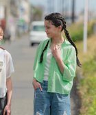 【グローバルワーク/GLOBAL WORK / KIDS】のイージーDRYシアーシャツ半袖/キッズ/452263 人気、トレンドファッション・服の通販 founy(ファニー) ファッション Fashion キッズファッション KIDS クロップド Cropped シンプル Simple 半袖 Short Sleeve thumbnail グリーン70|ID: prp329100004548421 ipo3291000000032143563