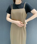 【ジュノア/JUNOAH】のIラインキャミワンピース グレージュ|ID: prp329100004548422 ipo3291000000032519281