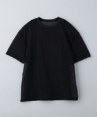 【ビューティ&ユース ユナイテッドアローズ/BEAUTY&YOUTH / UNITED ARROWS】の6(ROKU) シアー シャーリング Tシャツ BLACK|ID: prp329100004548460 ipo3291000000032721558