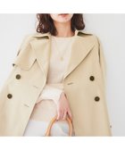 【アンタイトル/UNTITLED】の【洗える/ストレッチ/春コート】ショートトレンチコート 人気、トレンドファッション・服の通販 founy(ファニー) ファッション Fashion レディースファッション WOMEN アウター Coat Outerwear コート Coats トレンチコート Trench Coats おすすめ Recommend ショート Short ストレッチ Stretch ポケット Pocket ワイド Wide 春 Spring 洗える Washable 軽量 Lightweight thumbnail ピンクベージュ|ID: prp329100004548483 ipo3291000000032144268