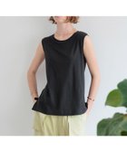 【ベイフロー/BAYFLOW】の【bijorie】カップ付きシルケットスムースノースリーブ/NEW BASIC series ブラック|ID: prp329100004548493 ipo3291000000032678390