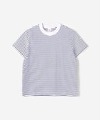 【ビショップ/Bshop】のクルーネック半袖Tシャツ WOMEN 人気、トレンドファッション・服の通販 founy(ファニー) ファッション Fashion レディースファッション Fashion for Women トップス・カットソー Cut & Sew Tops シャツ・ブラウス・オフィスカジュアル Elegant Blouses & Button-Ups ロングTシャツ・Tシャツ Longline T-Shirts & Tees ストレッチ Stretch, Stretchy Fabric フィット Fit, Slim Fit ボーダー Border, Stripe レギュラー Regular, Standard Fit 半袖 Short Sleeve, Half Sleeve thumbnail NAVY系1|ID: prp329100004548500 ipo3291000000032741416
