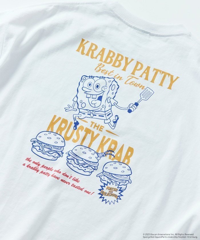 【フリークスストア/FREAK'S STORE】のSPONGEBOB/スポンジ・ボブ 別注 バックプリント クルーネックTシャツ 【限定展開】 25SS インテリア・キッズ・メンズ・レディースファッション・服の通販 founy(ファニー) https://founy.com/ ファッション Fashion レディースファッション WOMEN トップス・カットソー Tops/Tshirt シャツ/ブラウス Shirts/Blouses ロング / Tシャツ T-Shirts バッグ Bag 2025年 2025 2025春夏・S/S Ss,Spring/Summer,2025 おすすめ Recommend グラフィック Graphic シンプル Simple デニム Denim ビッグ Big フロント Front プリント Print ボトム Bottom ワイド Wide ワンポイント One Point 人気 Popularity 別注 Special Order 夏 Summer 定番 Standard S/S・春夏 Ss・Spring/Summer |ID: prp329100004548509 ipo3291000000032382424