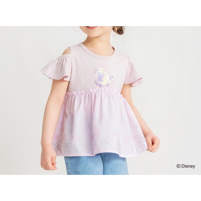 【ブランシェス/branshes / KIDS】の【DisneyCollection/ディズニーコレクション】肩あき半袖チュニック インテリア・キッズ・メンズ・レディースファッション・服の通販 founy(ファニー) https://founy.com/ ファッション Fashion キッズファッション KIDS Children’s Clothing ガーリー Girly キャラクター Character ギフト プレゼント Gift Present グリッター Glitter コレクション Collection チュニック Tunic マーメイド Mermaid ラベンダー Lavender 半袖 Short Sleeve |ID: prp329100004548531 ipo3291000000032655406