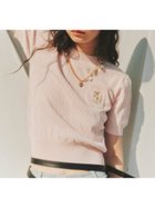 【リリーブラウン/Lily Brown】のLily Bearケーブルニットプルオーバー 人気、トレンドファッション・服の通販 founy(ファニー) ファッション Fashion レディースファッション Ladies' Fashion Online トップス・カットソー Tops/Tshirt ニット Knit Tops プルオーバー Pullover カラフル Colorful クラシカル Classical サマー Summer スカーフ Scarf スタンダード Standard ワンポイント One Point 夏 Summer thumbnail PNK[066]|ID: prp329100004548539 ipo3291000000032586576