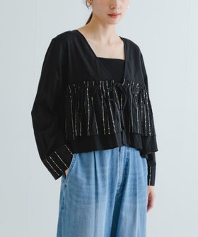 【アーバンリサーチ/URBAN RESEARCH】のスパンコール刺繍ブラウス 人気、トレンドファッション・服の通販 founy(ファニー) ファッション Fashion レディースファッション WOMEN トップス・カットソー Tops/Tshirt シャツ/ブラウス Shirts/Blouses 2025年 2025 2025春夏・S/S Ss,Spring/Summer,2025 インド India ストライプ Stripe スパンコール Sequins バランス Balance フリル Frills 夏 Summer S/S・春夏 Ss・Spring/Summer |ID:prp329100004548547