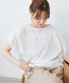 【ルクールブラン/le.coeur blanc】のコットンシルケットコンビカットプルオーバー 人気、トレンドファッション・服の通販 founy(ファニー) ファッション Fashion レディースファッション Fashion for Women トップス・カットソー Cut & Sew Tops カジュアルプルオーバー・ニットトップス Pullovers & Knit Tops / Casual Pullovers おすすめ Recommended / Our Picks なめらか Smooth, Silky Texture ウェーブ Wavy Pattern カットソー Cut and Sewn Top シアー Sheer, See-Through シルケット Silket, Silky Cotton シンプル Simple, Minimal ストレート Straight, Straight Cut タフタ Taffeta, Structured Fabric エレガント 上品 Elegant 夏 Summer thumbnail オフ|ID: prp329100004548559 ipo3291000000032986667