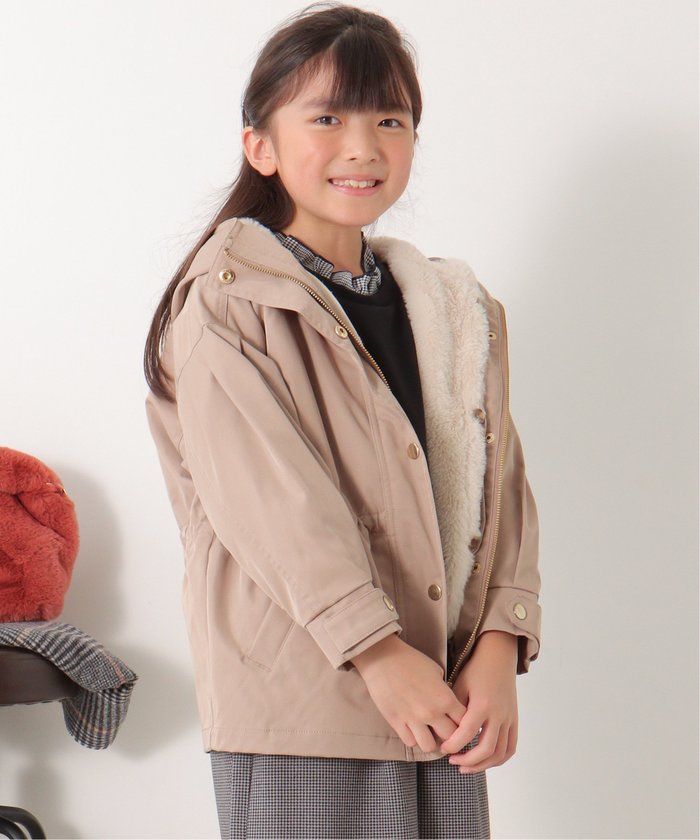 【イッカ/ikka / KIDS】の【親子おそろい】ファーライナー3WAYマウンテンパーカー(120~160cm) インテリア・キッズ・メンズ・レディースファッション・服の通販 founy(ファニー) https://founy.com/ ファッション Fashion キッズファッション KIDS おすすめ Recommend カフス Cuffs パーカー Hoodie フェイクファー Faux Fur ベスト Vest ライナー Liner |ID: prp329100004548574 ipo3291000000032145293