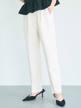【コカ/COCA】のリボン付きテーパードパンツ 人気、トレンドファッション・服の通販 founy(ファニー) ファッション Fashion レディースファッション Ladies' Fashion Online パンツ Pants ポケット Pocket リボン Ribbon |ID:prp329100004548579