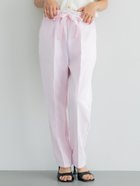 【コカ/COCA】のリボン付きテーパードパンツ 人気、トレンドファッション・服の通販 founy(ファニー) ファッション Fashion レディースファッション Ladies' Fashion Online パンツ Pants ポケット Pocket リボン Ribbon thumbnail Lt.pink|ID: prp329100004548579 ipo3291000000032611474