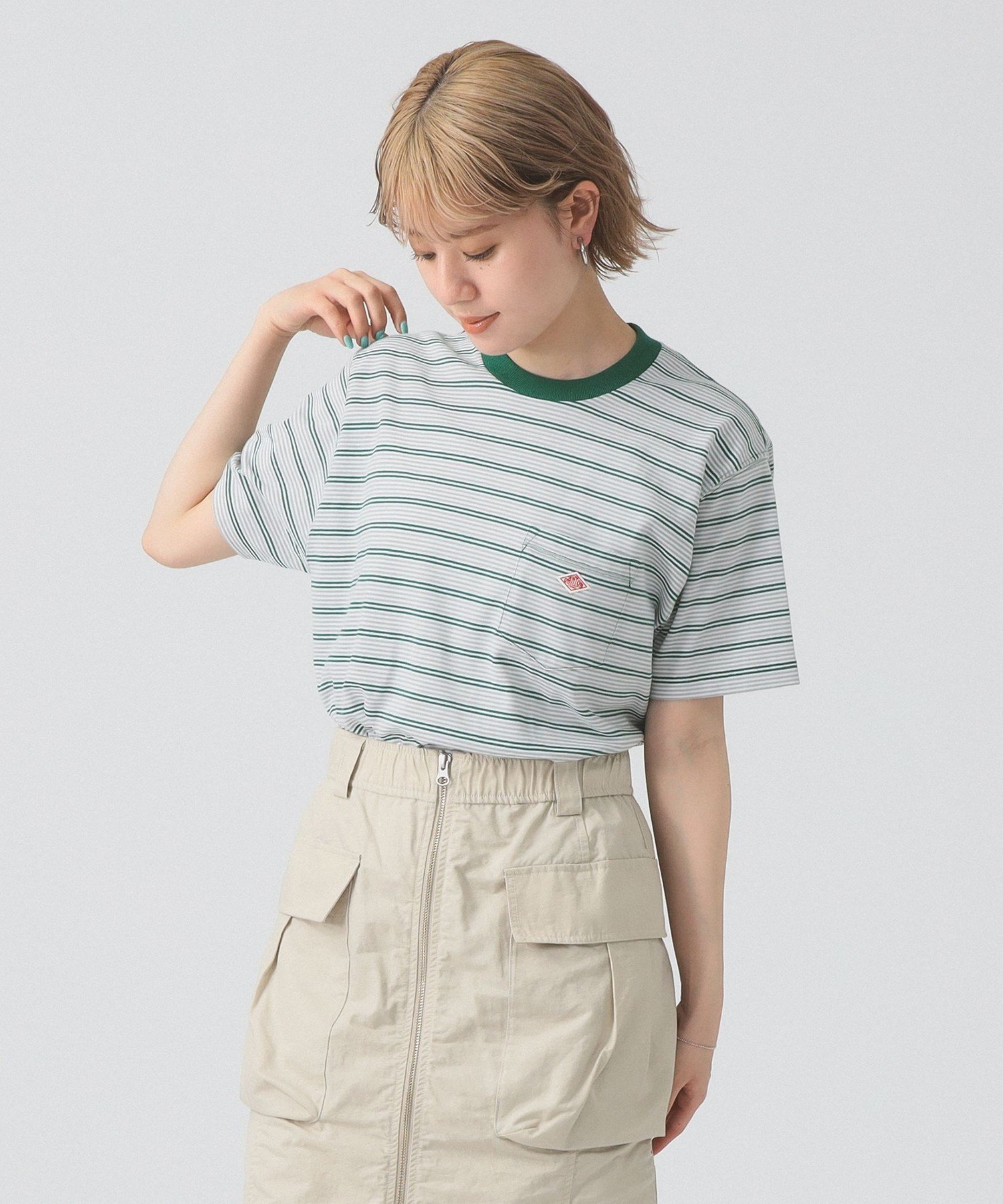 【ビームス ウイメン/BEAMS】のDANTON / ポケット Tシャツ 人気、トレンドファッション・服の通販 founy(ファニー) 　ファッション　Fashion　レディースファッション　Fashion for Women　トップス・カットソー　Cut & Sew Tops　シャツ・ブラウス・オフィスカジュアル　Elegant Blouses & Button-Ups　ロングTシャツ・Tシャツ　Longline T-Shirts & Tees　インナー　Innerwear　シンプル　Simple, Minimal　ジャケット　Jacket, Outerwear　デニム　Denim, Jeans Material　定番　Standard, Basic Item　人気　Popular, Best Seller　バランス　Balance, Style Balance　ベーシック　Basic, Essential　ポケット　Pocket, Pocket Detail　ミックス　Mix, Mixed Style　 other-1|ID: prp329100004548588 ipo3291000000032730842