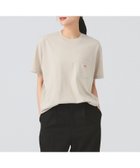 【ビームス ウイメン/BEAMS】の【秋色/半袖/ポケT】DANTON / ポケット Tシャツ 25AW ダントン 050_GREIGE|ID:prp329100004548588