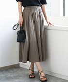 【エムケイ ミッシェルクラン/MK MICHEL KLEIN】のサテンガウチョパンツ/接触冷感/洗える 人気、トレンドファッション・服の通販 founy(ファニー) ファッション Fashion レディースファッション Fashion for Women パンツ Pants & Trousers 春 Spring 洗える Machine Washable 秋 Autumn ガウチョパンツ Gaucho Pants, Culottes ギャザー Gathered, Ruffled サテン Satin, Glossy Fabric セットアップ Set-Up, Coordinated Outfit 人気 Popular, Best Seller ボトム Bottoms, Lower Wear ロング Long, Long-Length 冬 Winter / This Winter 夏 Summer thumbnail カーキ|ID: prp329100004548597 ipo3291000000033166647