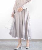 【エムケイ ミッシェルクラン/MK MICHEL KLEIN】のサテンガウチョパンツ/接触冷感/洗える 人気、トレンドファッション・服の通販 founy(ファニー) ファッション Fashion レディースファッション Fashion for Women パンツ Pants & Trousers 春 Spring 洗える Machine Washable 秋 Autumn ガウチョパンツ Gaucho Pants, Culottes ギャザー Gathered, Ruffled サテン Satin, Glossy Fabric セットアップ Set-Up, Coordinated Outfit 人気 Popular, Best Seller ボトム Bottoms, Lower Wear ロング Long, Long-Length 冬 Winter / This Winter 夏 Summer thumbnail ライトグレー|ID: prp329100004548597 ipo3291000000033166666