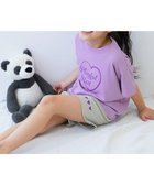 【デビロック/devirock / KIDS】の【普段着でもルームウェアでも】デビラボROOM速乾サラっとストレッチメッシュパジャマ 25SS 人気、トレンドファッション・服の通販 founy(ファニー) ファッション Fashion キッズファッション KIDS ストレッチ Stretch パジャマ Pajamas プリント Print メッシュ Mesh 2025年 2025 2025春夏・S/S Ss,Spring/Summer,2025 thumbnail 011-ハート-Lラベンダー|ID: prp329100004548599 ipo3291000000032145632