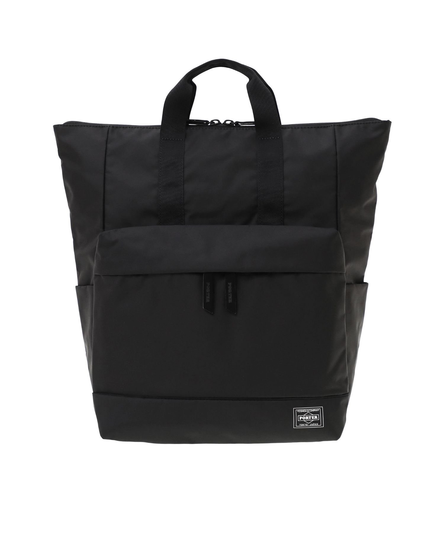 【ポーター/PORTER / MEN】のムース 2WAYデイパック インテリア・キッズ・メンズ・レディースファッション・服の通販 founy(ファニー) 　ファッション　Fashion　メンズファッション　Fashion for Men　シンプル　Simple, Minimal　デイパック　Daypack, Casual Backpack　フォルム　Silhouette, Form　軽量　Lightweight, Ultra Light　ブラック|ID: prp329100004548621 ipo3291000000032744045