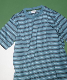 【アダムエロペ /ADAM ET ROPE' / MEN】の【LACOSTE for ADAM ET ROPE 】別注 MULTI BORDER TEE 人気、トレンドファッション・服の通販 founy(ファニー) ファッション Fashion メンズファッション Men's Style Online 別注 Special Order |ID:prp329100004548649
