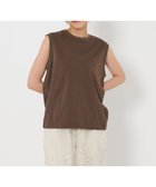 【ビューティ&ユース ユナイテッドアローズ/BEAUTY&YOUTH / UNITED ARROWS】のクリアハイゲージ ノースリーブカットソー DK.BROWN|ID: prp329100004548737 ipo3291000000032762831