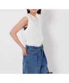 【ビューティ&ユース ユナイテッドアローズ/BEAUTY&YOUTH / UNITED ARROWS】のクリアハイゲージ ノースリーブカットソー WHITE|ID: prp329100004548737 ipo3291000000032762834