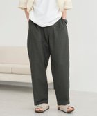 【コーエン メン/COEN / MEN】のリネンコットンイージーパンツ DK.GRAY|ID: prp329100004548791 ipo3291000000032754594