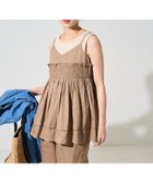 【フリークスストア/FREAK'S STORE】のインド シャーリング キャミ チュニック【限定展開】 25SS モカ|ID: prp329100004548829 ipo3291000000032765780
