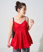 【フリークスストア/FREAK'S STORE】のインド シャーリング キャミ チュニック【限定展開】 25SS レッド|ID: prp329100004548829 ipo3291000000032765782