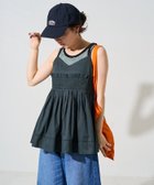 【フリークスストア/FREAK'S STORE】のインド シャーリング キャミ チュニック【限定展開】 25SS グリーン|ID: prp329100004548829 ipo3291000000032765783