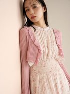 【スナイデル/SNIDEL】のシアーフリルカーディガン 人気、トレンドファッション・服の通販 founy(ファニー) ファッション Fashion レディースファッション Fashion for Women トップス・カットソー Cut & Sew Tops カーディガン・羽織り Layered Style Cardigans ウェーブ Wavy Pattern カーディガン Cardigan, Knitwear クロップド Cropped, Short Length スウィート Sweet, Cute Style トレンド Trend, Trending Now フェミニン Feminine, Girly フリル Frill, Ruffle フロント Front, Front Design おすすめ Recommended / Our Picks thumbnail PNK[066]|ID: prp329100004548830 ipo3291000000033437298