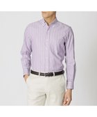 【ポール スチュアート/Paul Stuart / MEN】のオルタネイトストライプ ボタンダウンオックスフォードシャツ 人気、トレンドファッション・服の通販 founy(ファニー) ファッション Fashion メンズファッション MEN オックス Ox 春 Spring 洗える Washable ジャケット Jacket スタンダード Standard ストライプ Stripe ダウン Down 定番 Standard フィット Fit ワイド Wide S/S・春夏 Ss・Spring/Summer 夏 Summer エレガント 上品 Elegant 2025年 2025 2025春夏・S/S Ss,Spring/Summer,2025 thumbnail パープル系|ID: prp329100004548840 ipo3291000000032147955