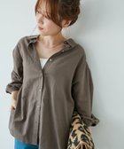 【ルクールブラン/le.coeur blanc】の《さらっとした着心地》コットン麻オーバーシャツ 人気、トレンドファッション・服の通販 founy(ファニー) ファッション Fashion レディースファッション WOMEN トップス・カットソー Tops/Tshirt シャツ/ブラウス Shirts/Blouses おすすめ Recommend インナー Inner ウェーブ Wave デニム Denim フェミニン Feminine ミックス Mix ラウンド Round リラックス Relax 人気 Popularity 夏 Summer 定番 Standard 羽織 Haori thumbnail モカ|ID: prp329100004548845 ipo3291000000032303839