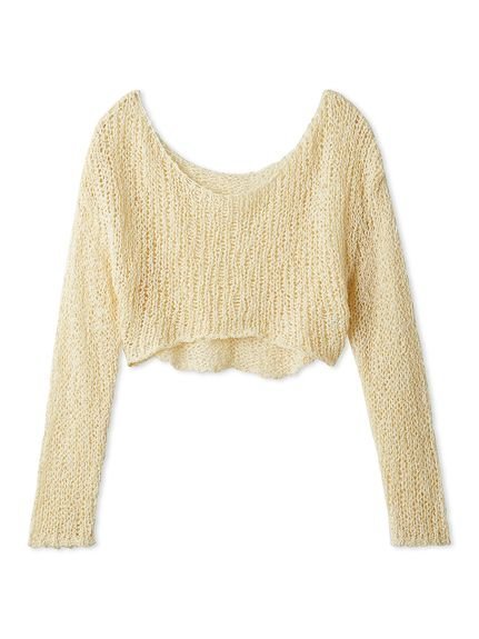 【スナイデル/SNIDEL】のシアースラブニットトップス インテリア・キッズ・メンズ・レディースファッション・服の通販 founy(ファニー) 　ファッション　Fashion　レディースファッション　Fashion for Women　トップス・カットソー　Cut & Sew Tops　ニット　Knit Tops & Sweaters　アクリル　Acrylic Material　イエロー　Yellow　ウェーブ　Wavy Pattern　エアリー　Airy Texture　キャミソール　Camisole, Spaghetti Strap Top　ストレート　Straight, Straight Cut　トレンド　Trend, Trending Now　パステル　Pastel, Soft Color　ルーズ　Loose, Oversized　エレガント 上品　Elegant　夏　Summer　春　Spring　S/S・春夏　SS, Spring/Summer, Warm Season　YEL[032]|ID: prp329100004548873 ipo3291000000033016511