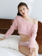【スナイデル/SNIDEL】のシアースラブニットトップス 人気、トレンドファッション・服の通販 founy(ファニー) ファッション Fashion レディースファッション Fashion for Women トップス・カットソー Cut & Sew Tops ニット Knit Tops & Sweaters アクリル Acrylic Material イエロー Yellow ウェーブ Wavy Pattern エアリー Airy Texture キャミソール Camisole, Spaghetti Strap Top ストレート Straight, Straight Cut トレンド Trend, Trending Now パステル Pastel, Soft Color ルーズ Loose, Oversized エレガント 上品 Elegant 夏 Summer 春 Spring S/S・春夏 SS, Spring/Summer, Warm Season thumbnail PNK[066]|ID: prp329100004548873 ipo3291000000033016512