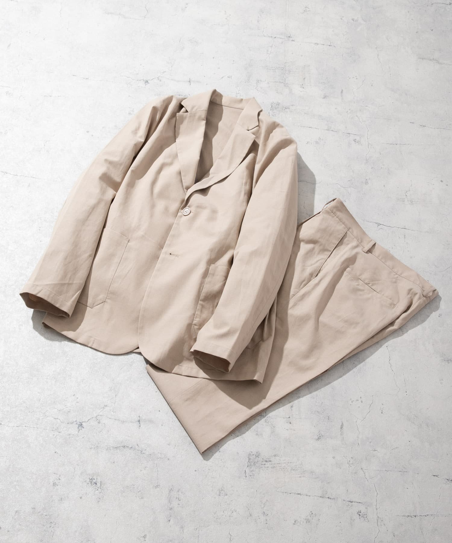 【アーバンリサーチ ロッソ/URBAN RESEARCH ROSSO / MEN】の『防シワ』『XLサイズあり』ハイパフォーマンスリネンセットアップ インテリア・キッズ・メンズ・レディースファッション・服の通販 founy(ファニー) 　ファッション　Fashion　メンズファッション　MEN　セットアップ　Setup/Men　インナー　Inner　カットソー　Cut And Sew　シェイプ　Shape　シューズ　Shoes　ショルダー　Shoulder　シンプル　Simple　ジャケット　Jacket　スニーカー　Sneakers　スマート　Smart　セットアップ　Set Up　センター　Center　テーパード　Tapered　パッチ　Patch　パフォーマンス　Performance　ベーシック　Basic　ポケット　Pocket　ポロシャツ　Polo Shirt　リネン　Linen　S/S・春夏　Ss・Spring/Summer　おすすめ　Recommend　夏　Summer　エレガント 上品　Elegant　ビジネス 仕事 通勤　Business　2025年　2025　2025春夏・S/S　Ss,Spring/Summer,2025　BEIGE|ID: prp329100004548876 ipo3291000000032520763