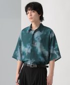 【ハレ/HARE / MEN】のマルチマテリアルパターンシャツSS グリーン系その他75|ID: prp329100004548881 ipo3291000000032664144