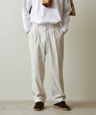 【ビューティ&ユース ユナイテッドアローズ/BEAUTY&YOUTH / UNITED ARROWS / MEN】のSteven Alan TCL オックス アウト ワンプリーツ スラックス OFF WHITE|ID: prp329100004548887 ipo3291000000032710802